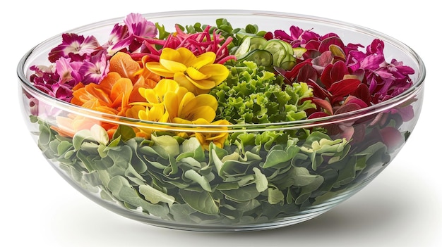 Sałatka z kolorowymi warzywami